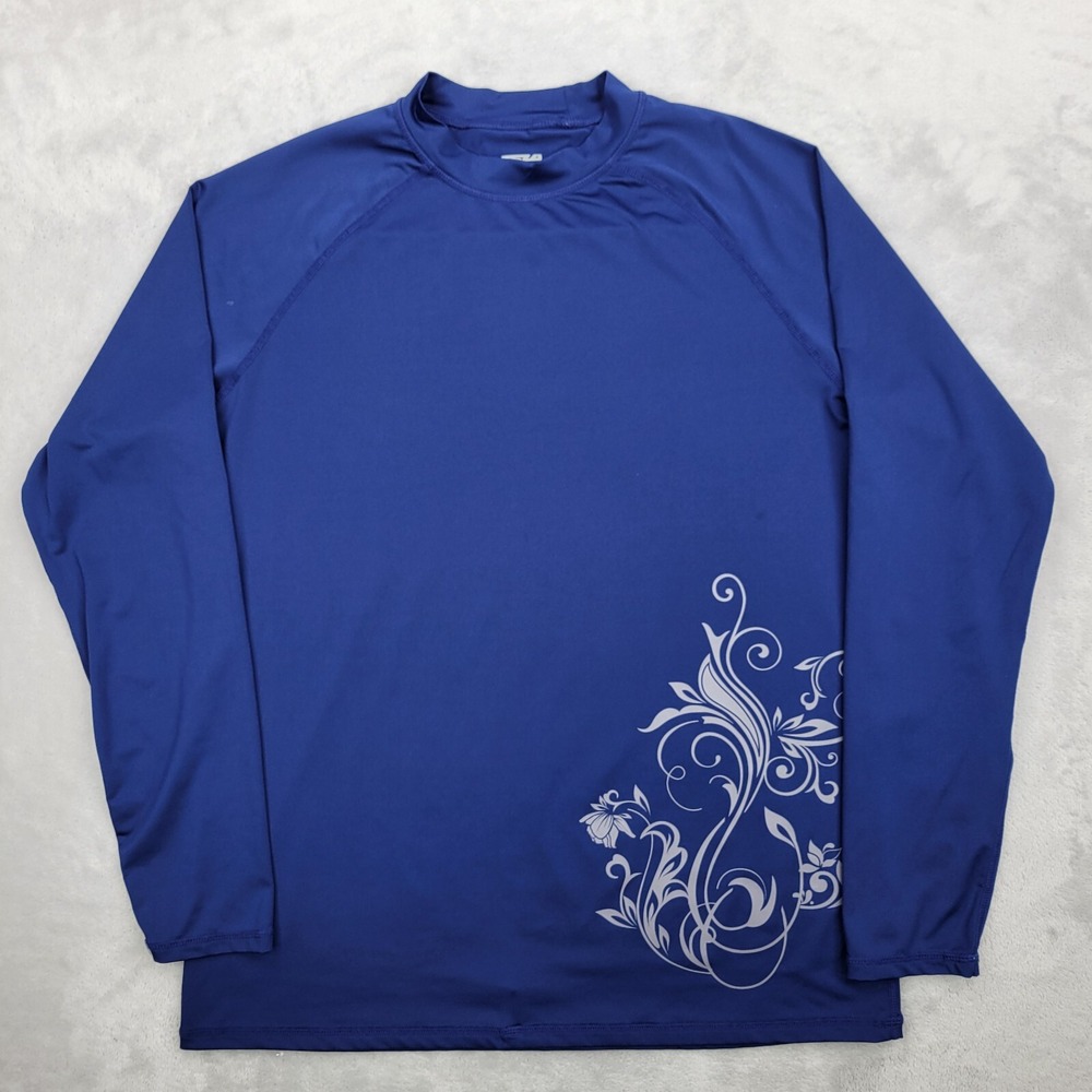Tesla Top Womens Extra Large‎ Mock Base Layer Performance Shirt Blouse Elon Musk
